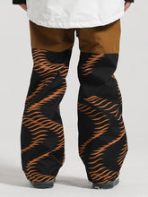 Pantalones de esquí de rayas multicolores para mujer de Gsou Snow